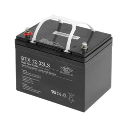 Wing BTX12-33LS 12V 33Ah high rate high current capable lead battery AGM lead gel battery