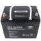 Wing BTX12-33LS 12V 33Ah high rate high current capable lead battery AGM lead gel battery