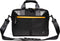 Wings Elegant Eagle - stoere en stevige 16 inch laptoptas van autoband - met gele ritsen