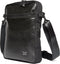 Wings Reliable Raven - stevige 17 inch schouder-laptoptas van autoband - met zwarte ritsen