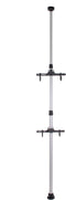 Winkelstandaard Edge voor 2 fietsen - aluminium - 180-400 cm