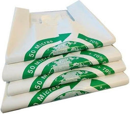 Winkeltas Wit Biologisch Afbreekbaar 50 x 60 cm