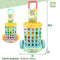 Winkelwagen Colorbaby My Home Speelgoed 12 Onderdelen 15 x 10 x 6 cm 8 Stuks