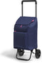 Winkelwagen Gimi Argo 37 x 33 x 95,5 Blauw 45 L