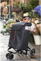Winkelwagen Gimi Twin Urban Zwart 50 L (39 x 52 x 95 cm)