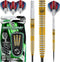 WINMAU - Daryl Gurney Signature Edition Gold: Steeltip Tungsten Dartpijlen Professioneel - 23g