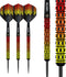 WINMAU - Firestorm Flame (Parallel): Steeltip Tungsten Dartpijlen Professioneel - 22g