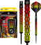 WINMAU - Firestorm Flame (Parallel): Steeltip Tungsten Dartpijlen Professioneel - 24g