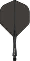 Winmau Fusion Solid Black - Dart Flights S