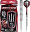 WINMAU - Mervyn King Signature Edition Onyx: Steeltip Tungsten Dartpijlen Professioneel - 24g