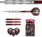 WINMAU - Mervyn King Signature Edition: Steeltip Tungsten Dartpijlen Professioneel - 22g
