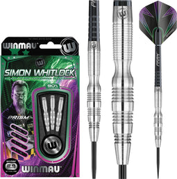WINMAU - Simon Whitlock Signature Edition: Steeltip Tungsten Dartpijlen Professioneel - 24g