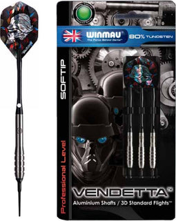 Winmau Vendetta SOFTTIP 2086 18gr.NT 80%