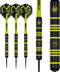 WINMAY - Michael van Gerwen MvG Ambition Black Coated Brass Dartpijlen - 22 Gram