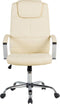 WINNER - Bureaustoel - Beige - Kunstleer