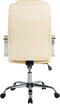 WINNER - Bureaustoel - Beige - Kunstleer