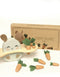 Mrs Ertha Bunny Balance 29x10x24cm - Balansset konijntje - Multi
