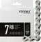 Wippermann 7R8 Fietsketting Versterkt, Langdurig, Geschikt voor ATB/Trekking, Stad/Touring, Single Speed/Fixies, Heavy Duty