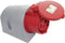 PCE 125-6tt CEE-wandcontactdoos 32 A 5-polig 400 V 1 stuk(s)