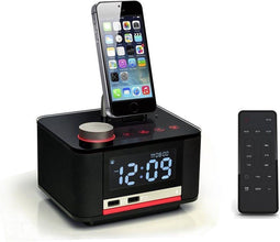 HOMTIME B11 Pro - Wekkerradio met FM en USB oplaadfunctie - Zwart