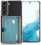 iMoshion Hoesje Geschikt voor Samsung Galaxy S22 Hoesje Met Pasjeshouder - iMoshion Softcase Backcover met pashouder 3.0 - Transparant