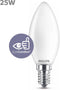 Philips LED Kaarslamp 25W E14 Warm Wit