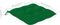 vidaXL - Stoelkussens - 4 - st - 50x50x7 - cm - oxford - stof - groen