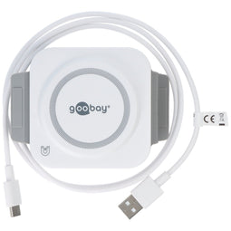 Wireless 3in1 charger for up to 3 devices at the same time, flexible folding function, fast charging