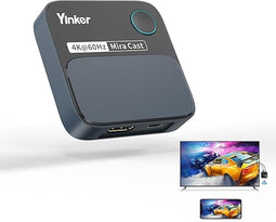 Wireless Display Dongle - 4K - Direct Draadloos Streamen voor al je Apparaten - HDMI - 60Hz