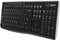 Wireless Keyboard Logitech French Black AZERTY