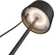 Wireless LED table lamp with solar, with touch control, warm white light, continuously dimmable, bla
