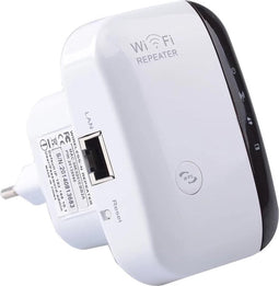 Wireless WiFi Versterker Stopcontact + Inclusief Internetkabel - GYMSTON