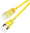 Wirewin 9120046981253 RJ45 Netwerkkabel, patchkabel CAT 6A S/STP 2.00 m Geel 1 stuk(s)