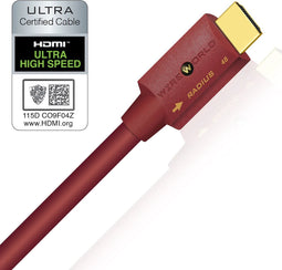 Wireworld Radius 48 high-performance 8K HDMI-kabel (3 meter)
