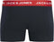 JACK&JONES JACKYLE SOLID TRUNKS - Boxershorts - 12-pack - Maat S (12 stuks)