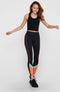 Only Play Dando - Sportlegging - Sneldrogend ademend materiaal - Zwart - Maat XS
