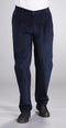 Wisent Stretch corduroy broek met elastische taille marineblauw maat 48
