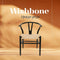 Wishbone Eetkamerstoel - Wishbone Stoel - Houten eetkamerstoelen - Scandi eetkamer Stoelen - Zwart, Naturel