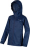 Regatta - Kids Pack It III Opvouwbaar Kinder Regenjack - Donker Blauw - Maat 152