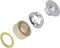 Wiska 10014484 Wartel Slagvast, Met dichting M24 Messing (vernikkeld) Natuur 1 stuk(s)
