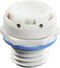 Wiska 10103263 EVPS 12 HF Blindstop Slagvast M12 Kunststof Grijs-wit (RAL 7035) 10 stuk(s)