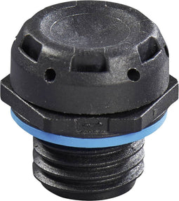 Wiska 10103264 EVPS 12 HF Blindstop Slagvast M12 Kunststof Zwart (RAL 9005) 10 stuk(s)
