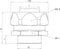 Wiska 10109107 EMBMFS-S-27-32 Slangbevestiging M32 x 1.5 Recht 2 stuk(s)