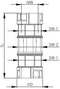 Wiska 10109729 BFC-23-23-BK Golfbuisadapter Zwart Recht 1 stuk(s)