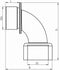 Wiska 10110775 Wartel haaks M16 Polyamide Grijs-wit (RAL 7035) 10 stuk(s)