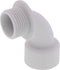 Wiska 10110777 Wartel haaks M25 Polyamide Grijs-wit (RAL 7035) 10 stuk(s)