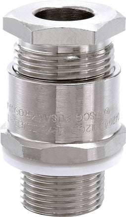 Wiska 50107570 Wartel Slagvast, Met borgmoer, Met dichting M20 Messing (vernikkeld) Natuur 1 stuk(s)