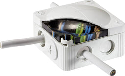 Wiska COMBI 308/5 IP68 Set Aftakkast (l x b x h) 85 x 85 x 51 mm Lichtgrijs IP68 1 stuk(s)
