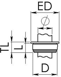 Wiska EMT 16 Kabelinvoering Klem-Ø (max.): 9 mm Plaatdikte (max.): 9.5 mm Kunststof Lichtgrijs 100 stuk(s)
