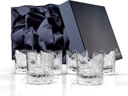 Wiskyglazen Bothwell 6 stuks - Loodkristal - Glencairn Crystal Scotland